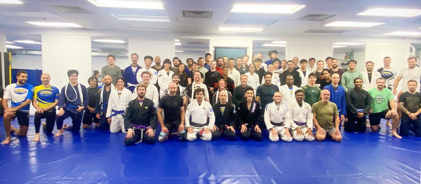 OpenMat members after BJJ grading